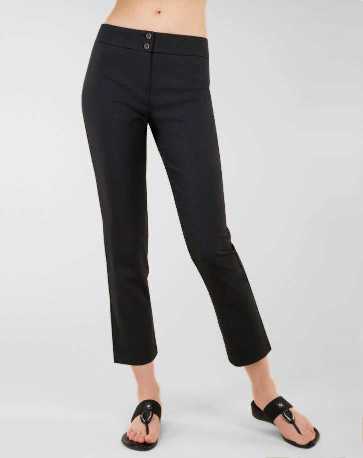 Cotton Rich Skinny Ankle Grazer Trousers | Goodmove | M&S